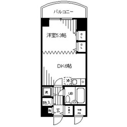 生麦駅 徒歩3分 9階の物件間取画像